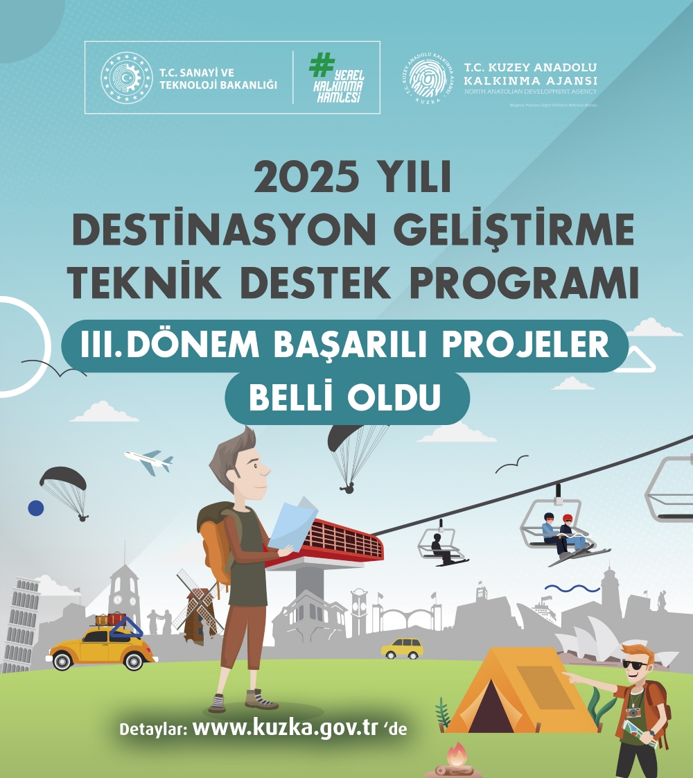 2025 Yl Destinasyon Gelitirme Teknik Destek Program 3. Dnem Baarl Projeler Belli Oldu