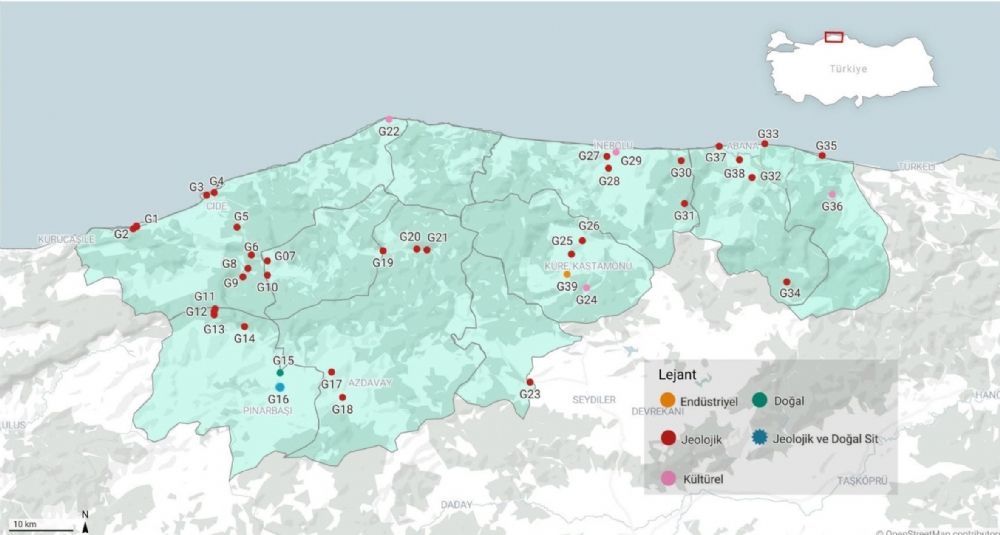 Kastamonu Gney Karadeniz Jeopark in Resmi Bavuru Yapld