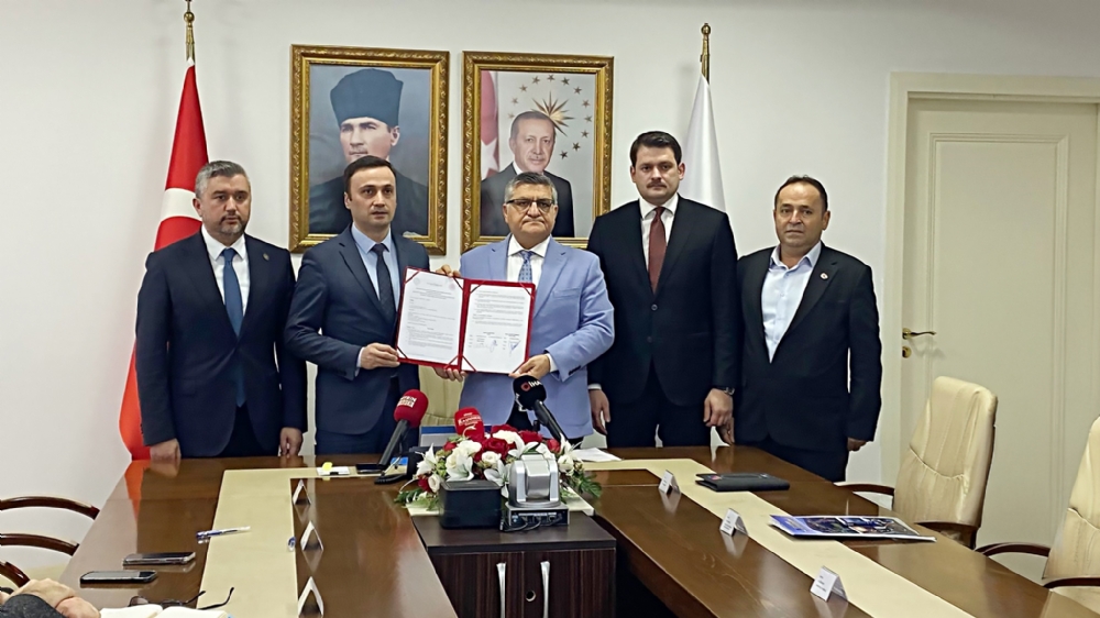 Sinop�ta Teknik Destek Projelerinin S�zle�meleri Imzaland�