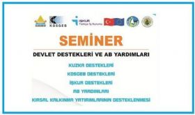 Sinop, Boyabat Ve Ayanckta Devlet Destekleri Ve Ab Yardmlar Semineri