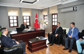 Vali Vekili Ya�ar KARADEN�Z Ajans�m�z� Ziyaret Etti