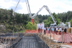 Kastamonu Teleferik Projesi Temel Atma Treni