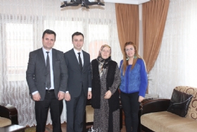 Kastamonu �ehit ailesi ziyareti