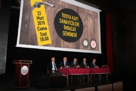 Tosya Kap� �reticileri �hracat Projesi