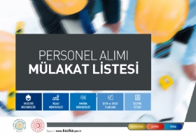 Kuzey Anadolu Kalknma Ajans Personel Alm Mlakat Listesi