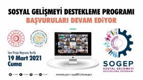 Sosyal Gelimeyi Destekleme Program Bavurular Devam ediyor