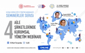 Aile irketlerine Kurumsallama Semineri