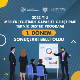 Mesleki Eitimde Kapasite Gelitirme Programnn 1. Dnem Sonular Belli Oldu