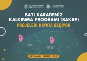 Bat Karadeniz Blge Kalknma Program (BAKAP) Projeleri hayata geiyor