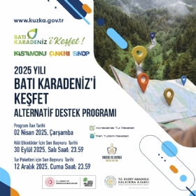 2025 Yılı Batı Karadeniz’i Keşfet Alternatif Destek Programı İlan Edildi 2025 Yılı Batı Karadeniz’i Keşfet Alternatif Destek Programı İlan Edildi