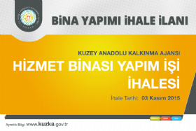 KUZKA Hizmet Binas halesi 