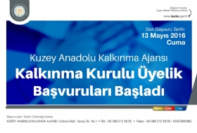 KUZKA Kalknma Kurulu yelik Bavurusu