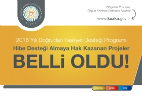 2016 Yl DFD Program: Baarl Projeler Belli Oldu!