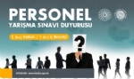 Personel Al�m� Yar��ma S�nav� Duyurusu