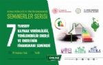 Seminerler Serisi  Srdrlebilir Enerji Finansman le Devam Ediyor