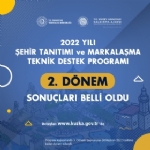 ehir Tantm ve Markalama Teknik Destek Program 2. Dnem Sonular Belli Oldu 