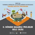 2025 Yl Tarmda Verimlilik Ve Katma Deerin Artrlmas Teknik Destek Program 2. Dnem Sonular Belli Oldu