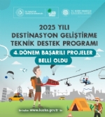 Destinasyon Gelitirme Teknik Destek Program 4. Dnem Baarl Projeler Akland