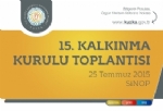 Ajansmz 15. Kalknma Kurulu Toplantsn Sinopta Yapacak