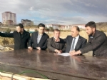 Vali GNAYDIN, Ajansmzn Yeni Hizmet Binas naatnda ncelemelerde Bulundu