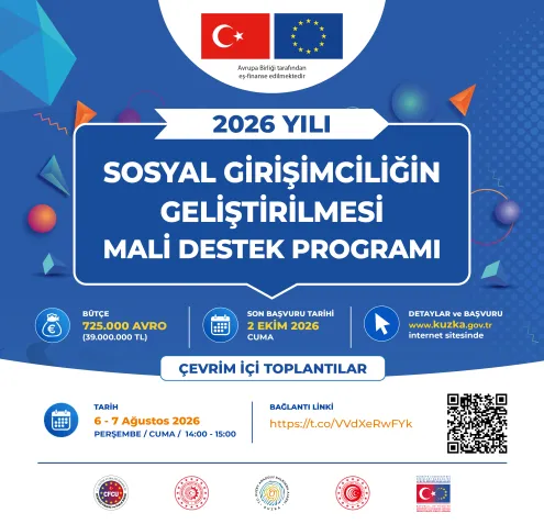Sosyal Girişimcilik Programı Çevrim İçi Bilgilendirme Toplantıları Başlıyor