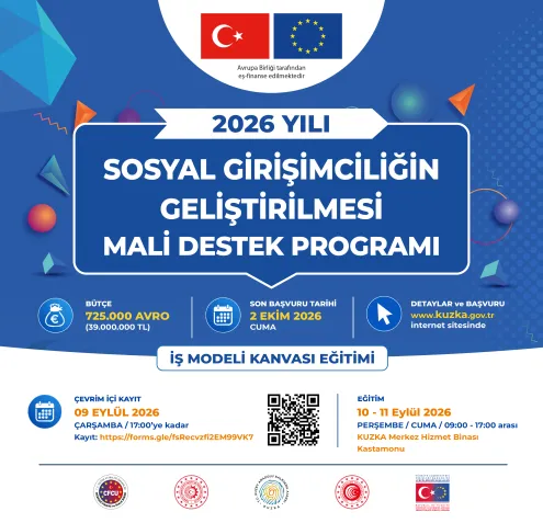 SOSGİP Sosyal Girişim İş Modeli Kanvası Hazırlama Eğitimi’ne Kayıtlar Başladı